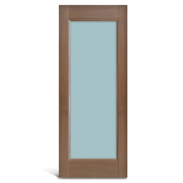 1 painel porta de painel de PVC de vidro