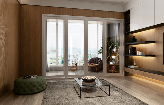 Expositor para porta de casa de campo