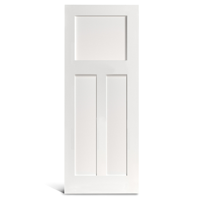 3 portas Shaker pré-pintadas de tela plana