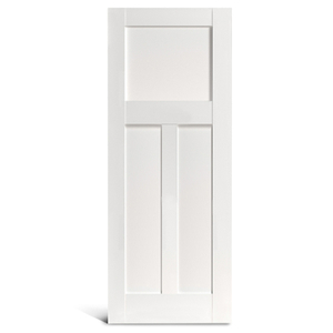 3 Quadrados de Painel Plano com Porta Vertical de PVC Shaker