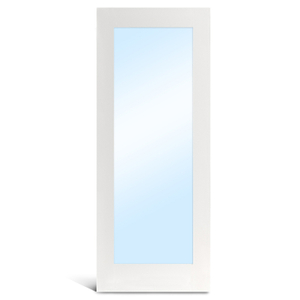 1 porta francesa de vidro com primer Lite MDF