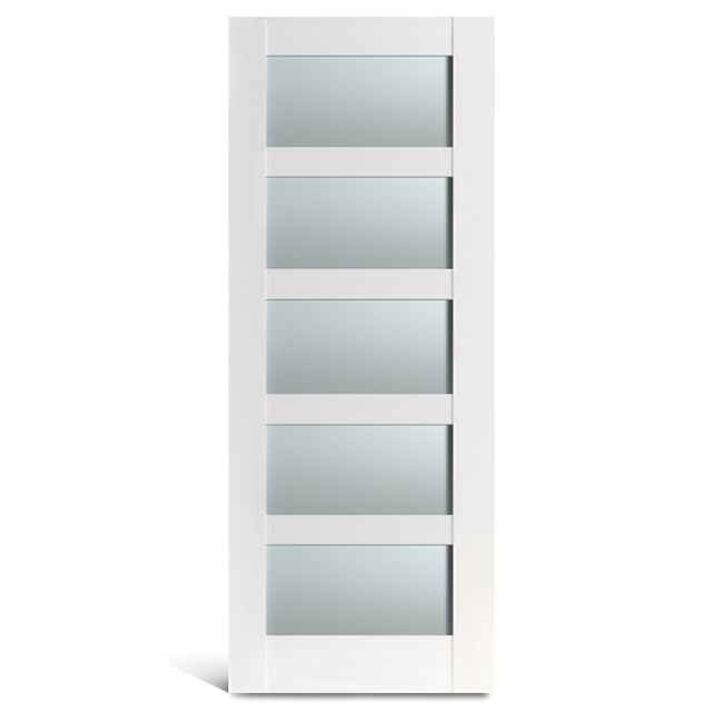 5 lite porta francesa de vidro em pvc