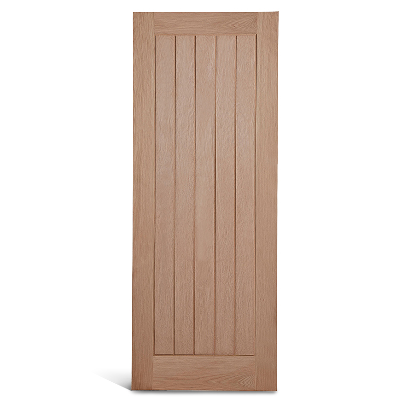 porta de carvalho vertical cottage