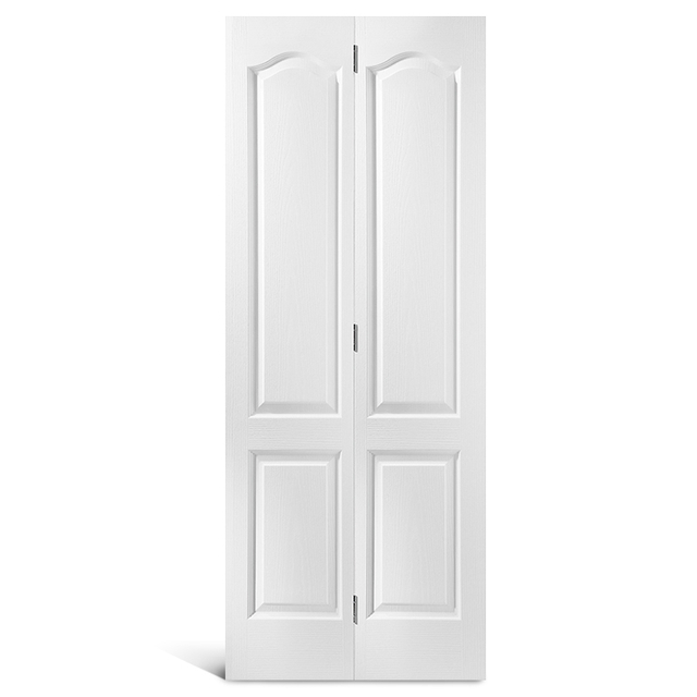 Porta Bifold com Primer Redondo de 4 Painéis