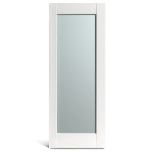 1 porta francesa de vidro PVC Lite