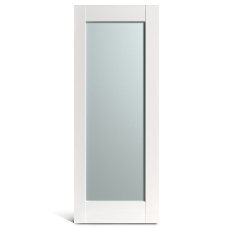 1 porta francesa de vidro PVC Lite