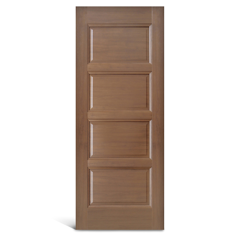 Porta de painel de PVC de 4 painéis