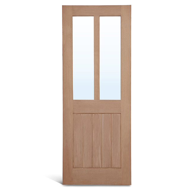 3 quadrados de tela plana com porta Shaker de vidro vertical de carvalho