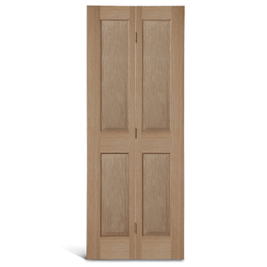 Porta Bifold de Topoak Quadrado de 4 Painéis