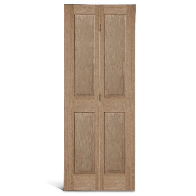 Porta Bifold de Topoak Quadrado de 4 Painéis