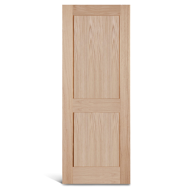 2 portas planas de carvalho Shaker