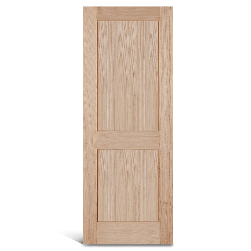 2 portas planas de carvalho Shaker