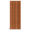 Porta de painel embutido em PVC de teca