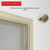 Oupai PVC Porta MDF de madeira CE Saso GOST-R Certificado