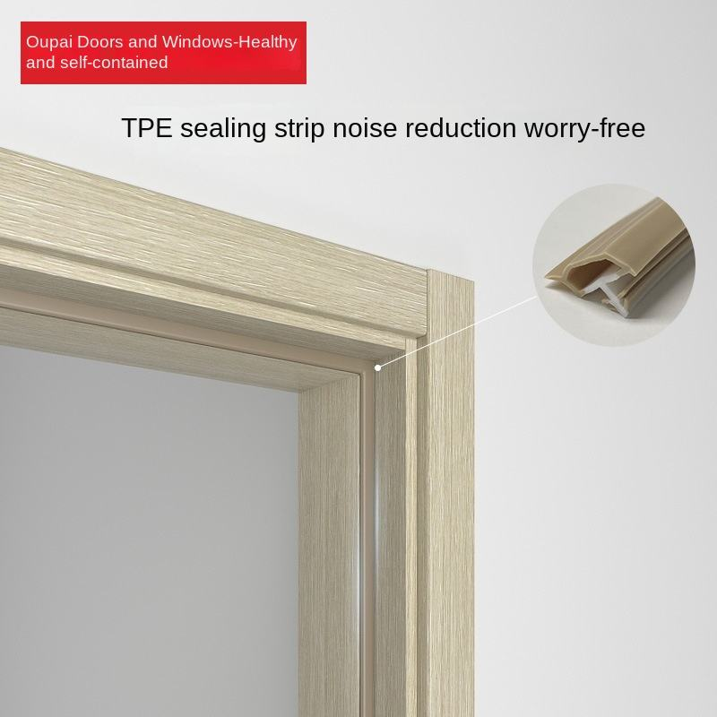 Oupai PVC Porta MDF de madeira CE Saso GOST-R Certificado