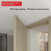 Oupai PVC Porta MDF de madeira CE Saso GOST-R Certificado