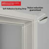 Oupai PVC Porta MDF de madeira CE Saso GOST-R Certificado