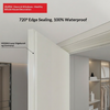 Oupai PVC Porta MDF de madeira CE Saso GOST-R Certificado
