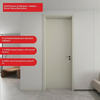 Oupai PVC Porta MDF de madeira CE Saso GOST-R Certificado