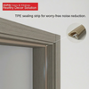Oupai PVC Porta MDF de madeira CE Saso GOST-R Certificado